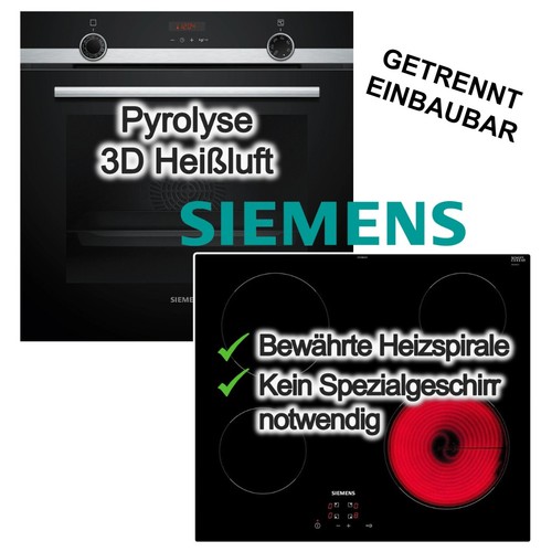 Siemens herdset backofen - siemens,