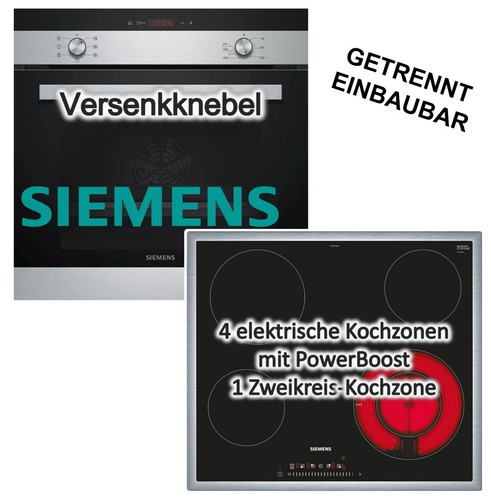 Herdset siemens einbaubackofen - siemens,