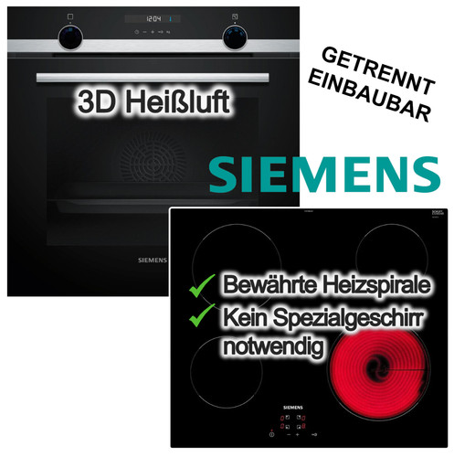 Siemens herdset backofen - siemens,