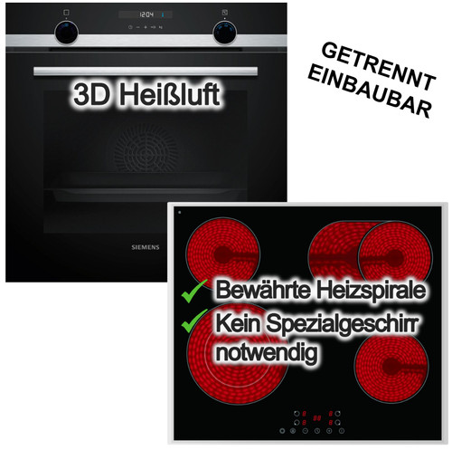Siemens 3dheißluft backofen - 3dheißluft,
