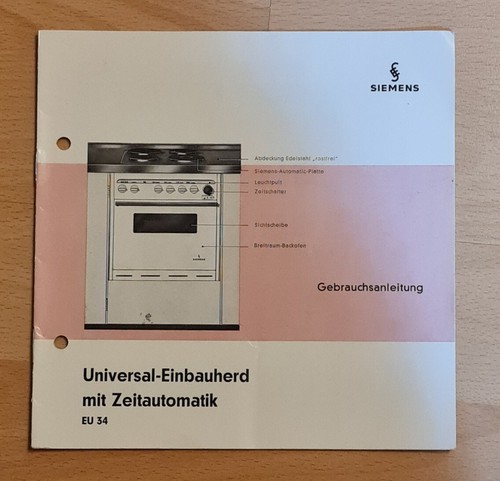 Siemens einbauherd vintage - siemens,